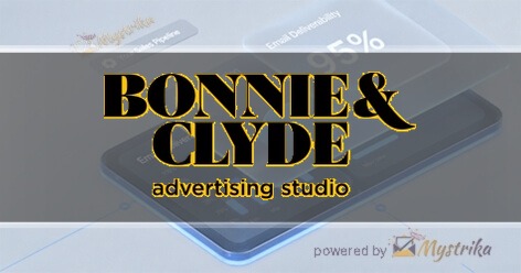 Bonnie & Clyde Advertising Studio Agency logo
