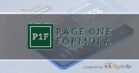 Page One Formula Agency logo