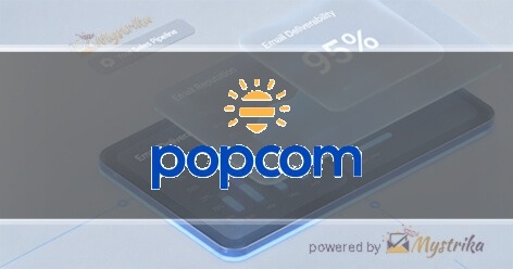 POPCOM Agency logo
