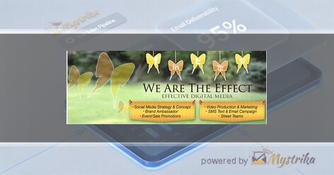 Social Butterfly Effect