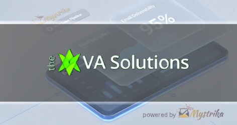 The VA Solutions Agency logo
